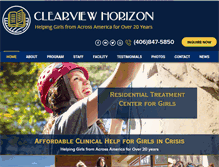 Tablet Screenshot of clearviewhorizon.com